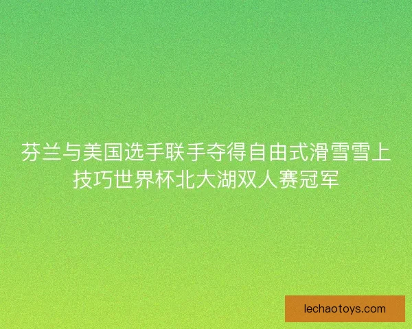 芬兰与美国选手联手夺得自由式滑雪雪上技巧世界杯北大湖双人赛冠军